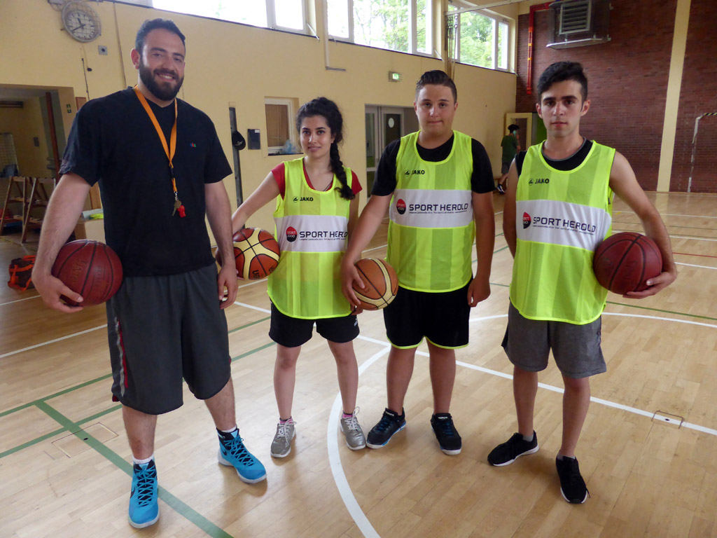 Kennzeichnungshemde für die Basketballer Kennzeichnungshemde für die Basketballer