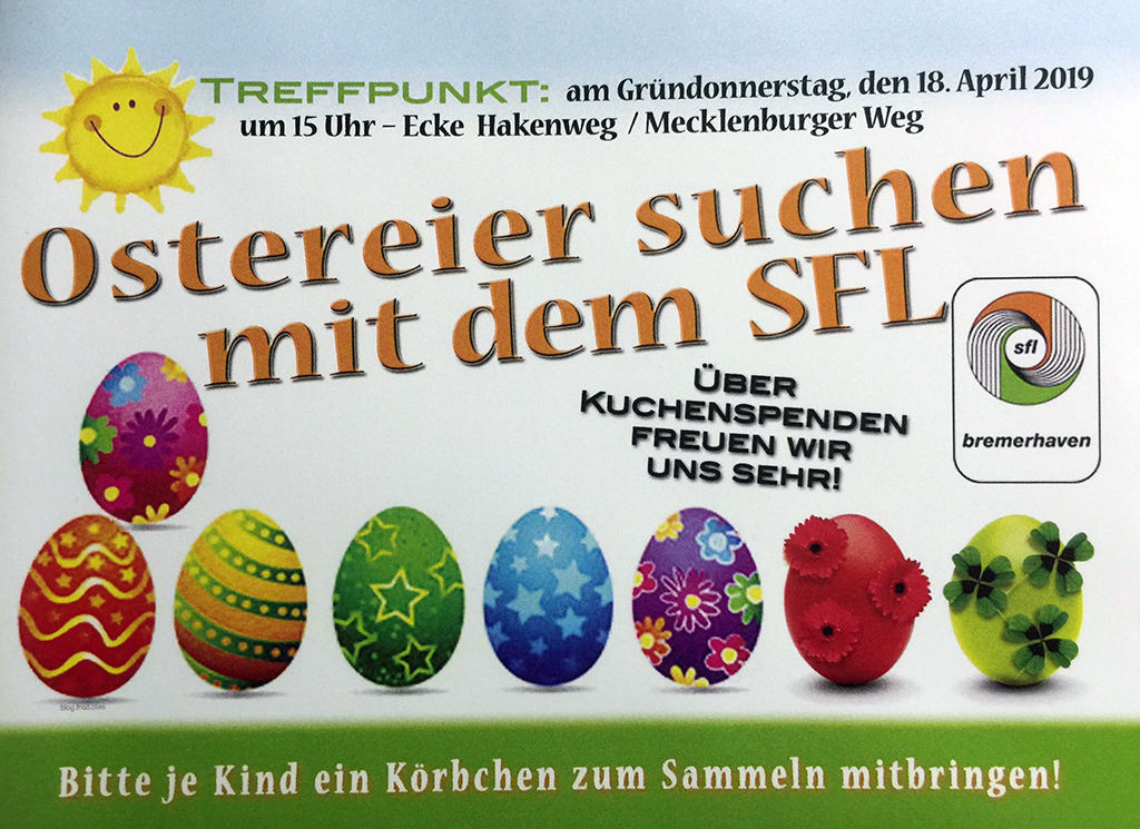 Ostereier suchen SFL Bremerhaven